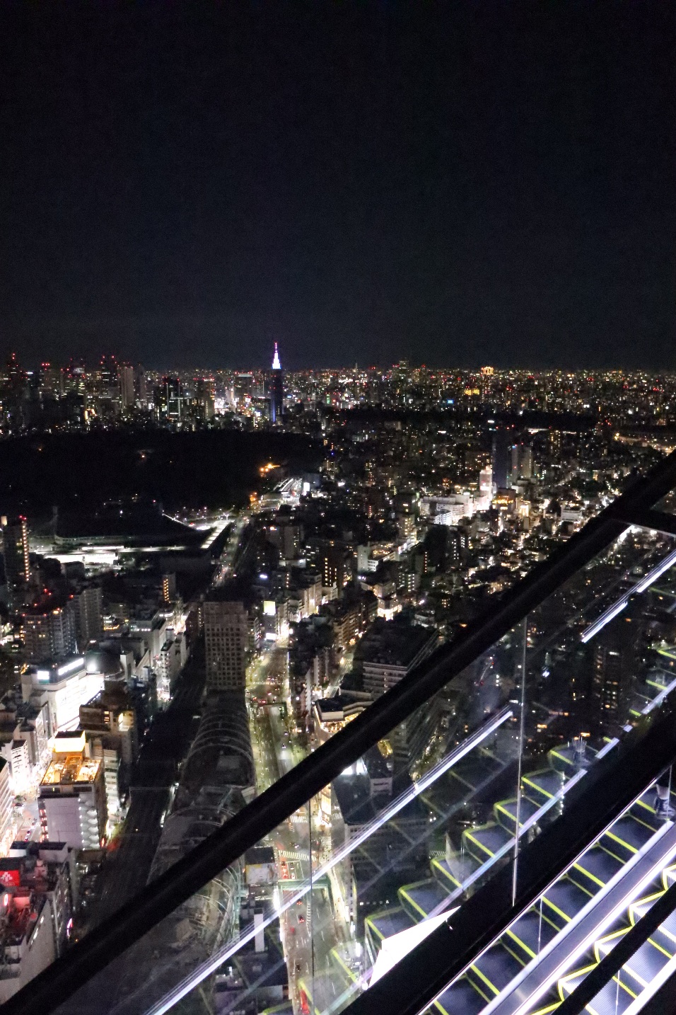 渋谷スクランブルスクエア SHIBUYA SKY 東方面東京スカイツリー