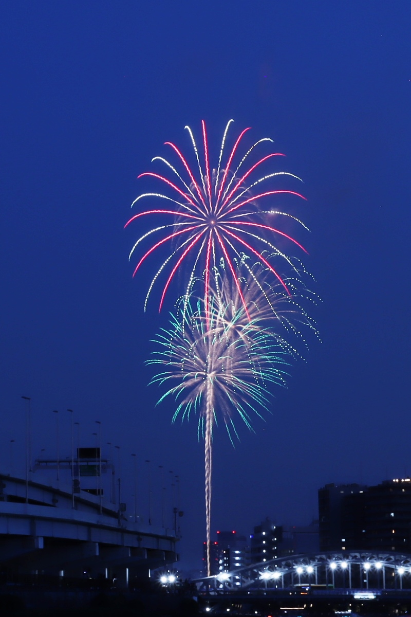 墨田区 汐入公園 隅田川花火大会