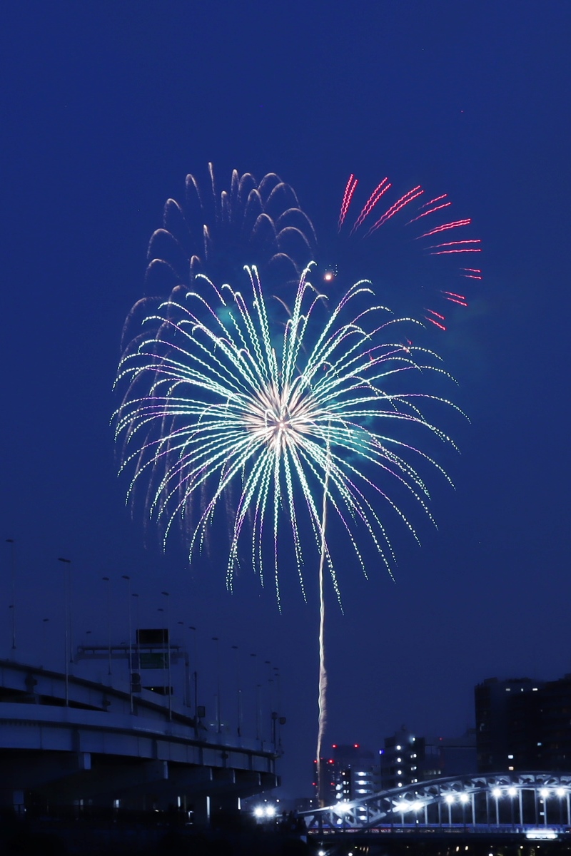 墨田区 汐入公園 隅田川花火大会