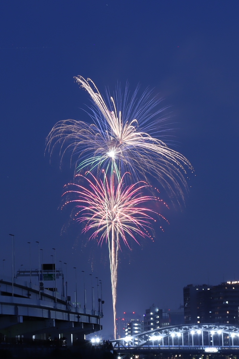 墨田区 汐入公園 隅田川花火大会