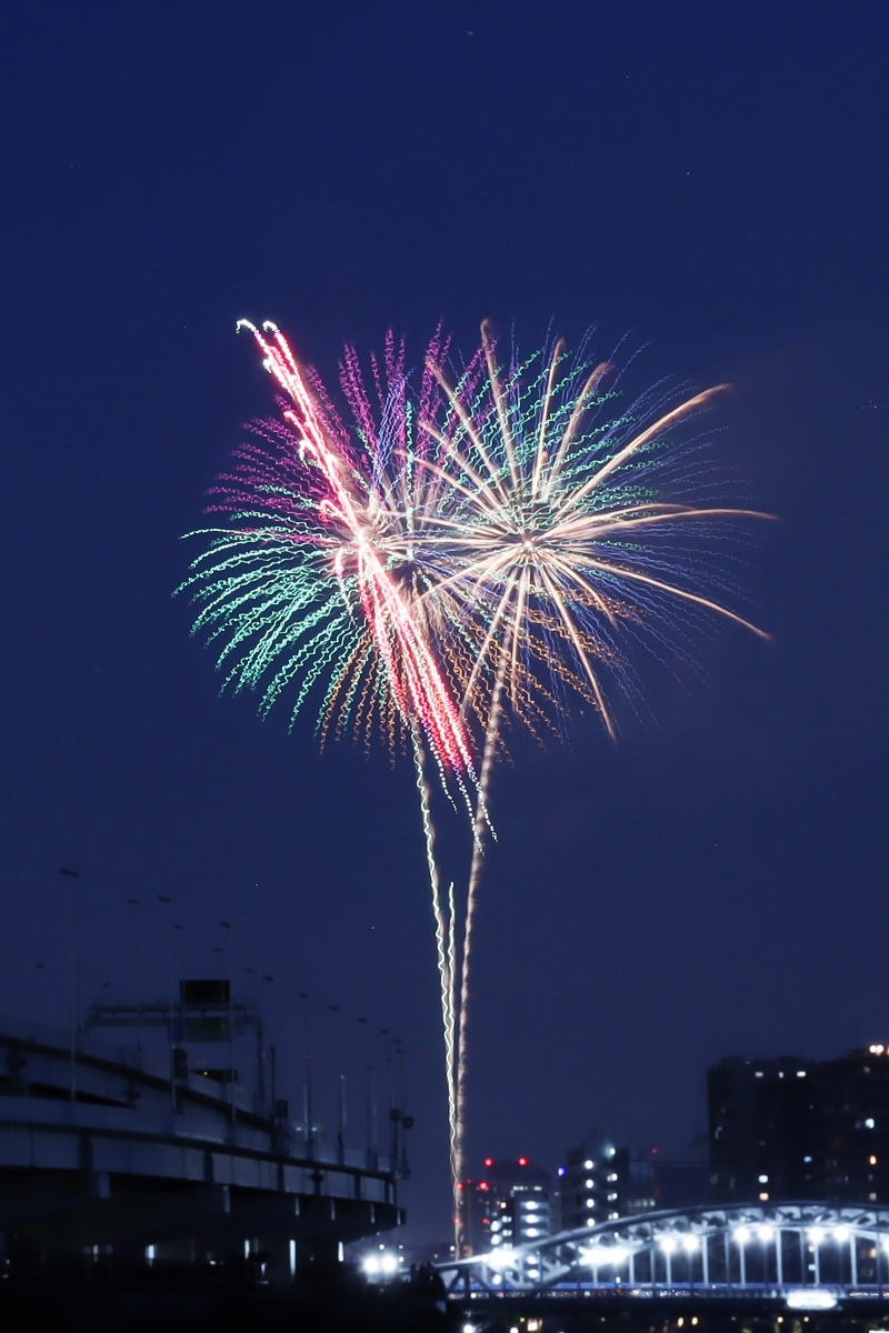 墨田区 汐入公園 隅田川花火大会