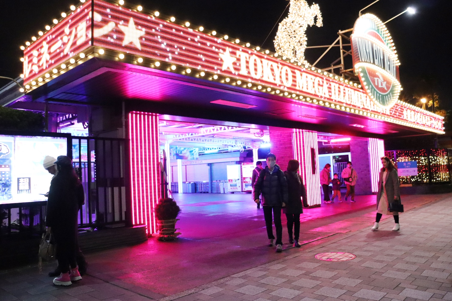 大井競馬場 東京メガイルミ エントランス