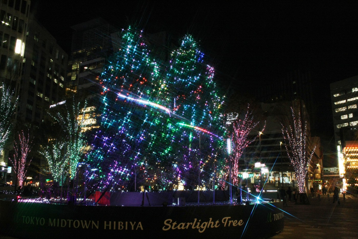 東京ミッドタウン日比谷 日比谷ステップ広場 StarlightTree2018