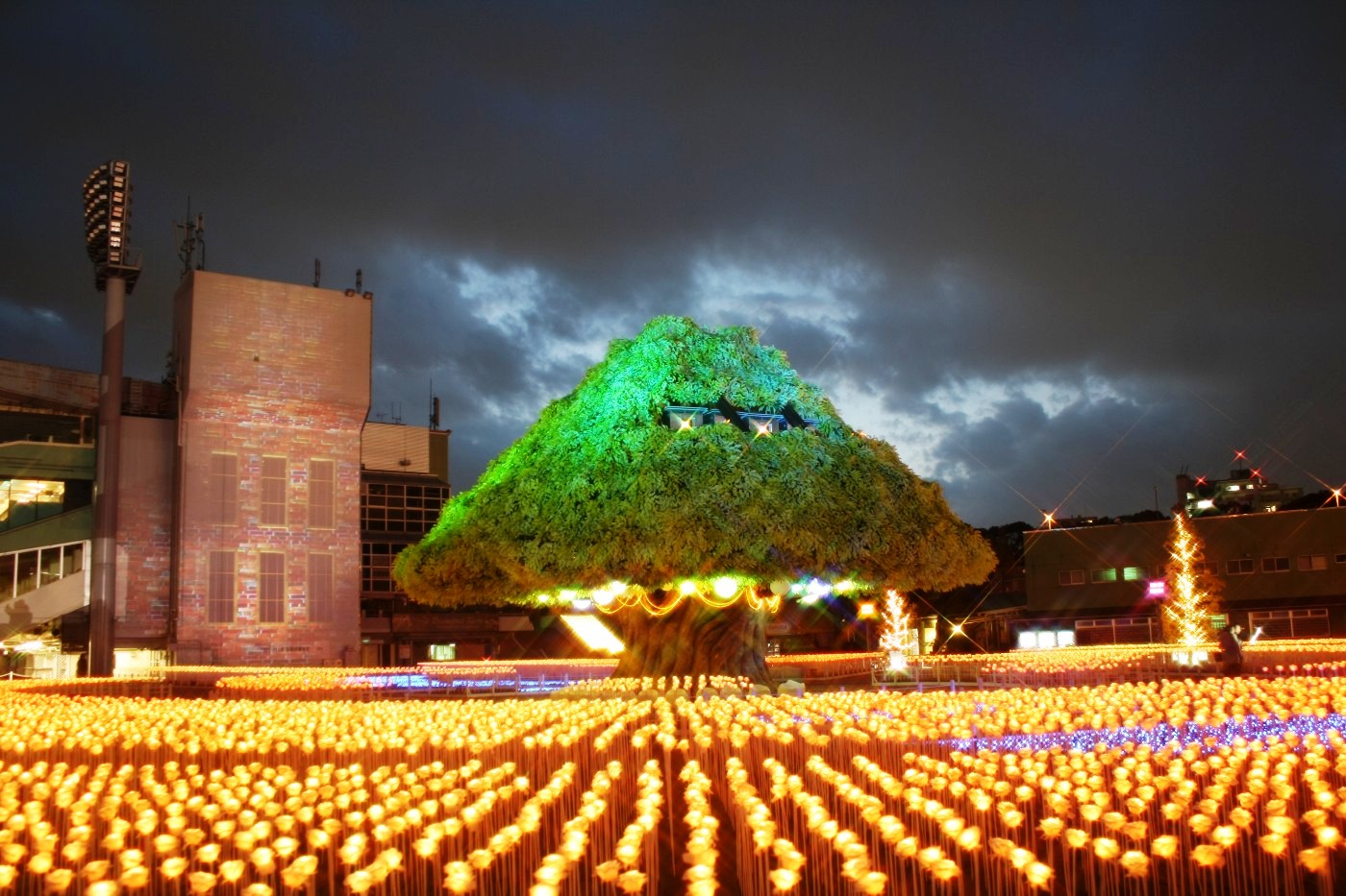 大井競馬場 東京メガイルミ MEGA TREE GARDEN