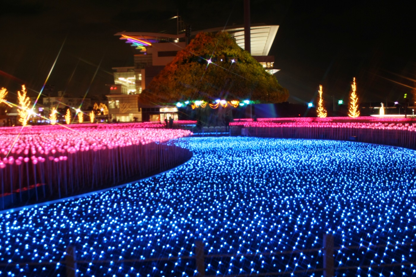 大井競馬場 東京メガイルミ MEGA TREE GARDEN