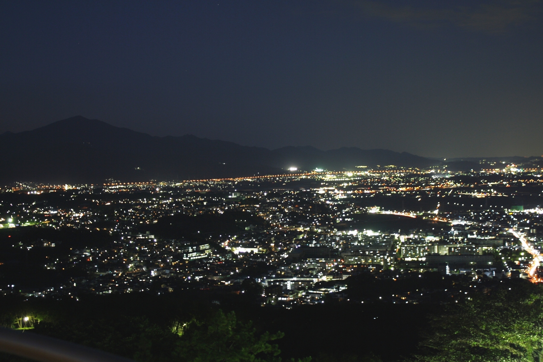 湘南平 高麗山公園レストハウス展望台 平塚方面