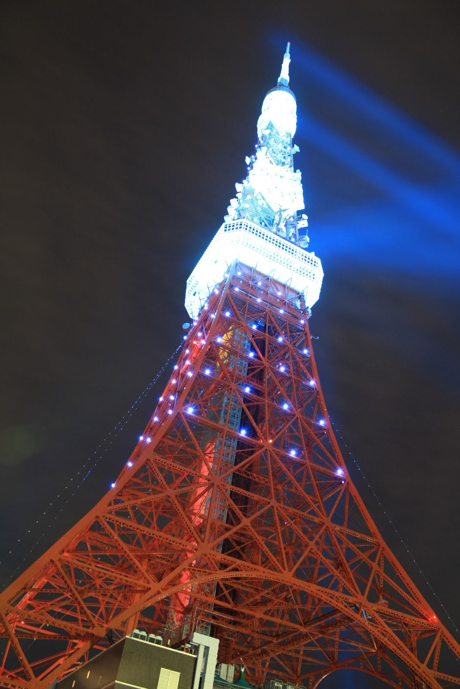 フットタウン 東京タワー 世界糖尿病デーブルーライトアップ