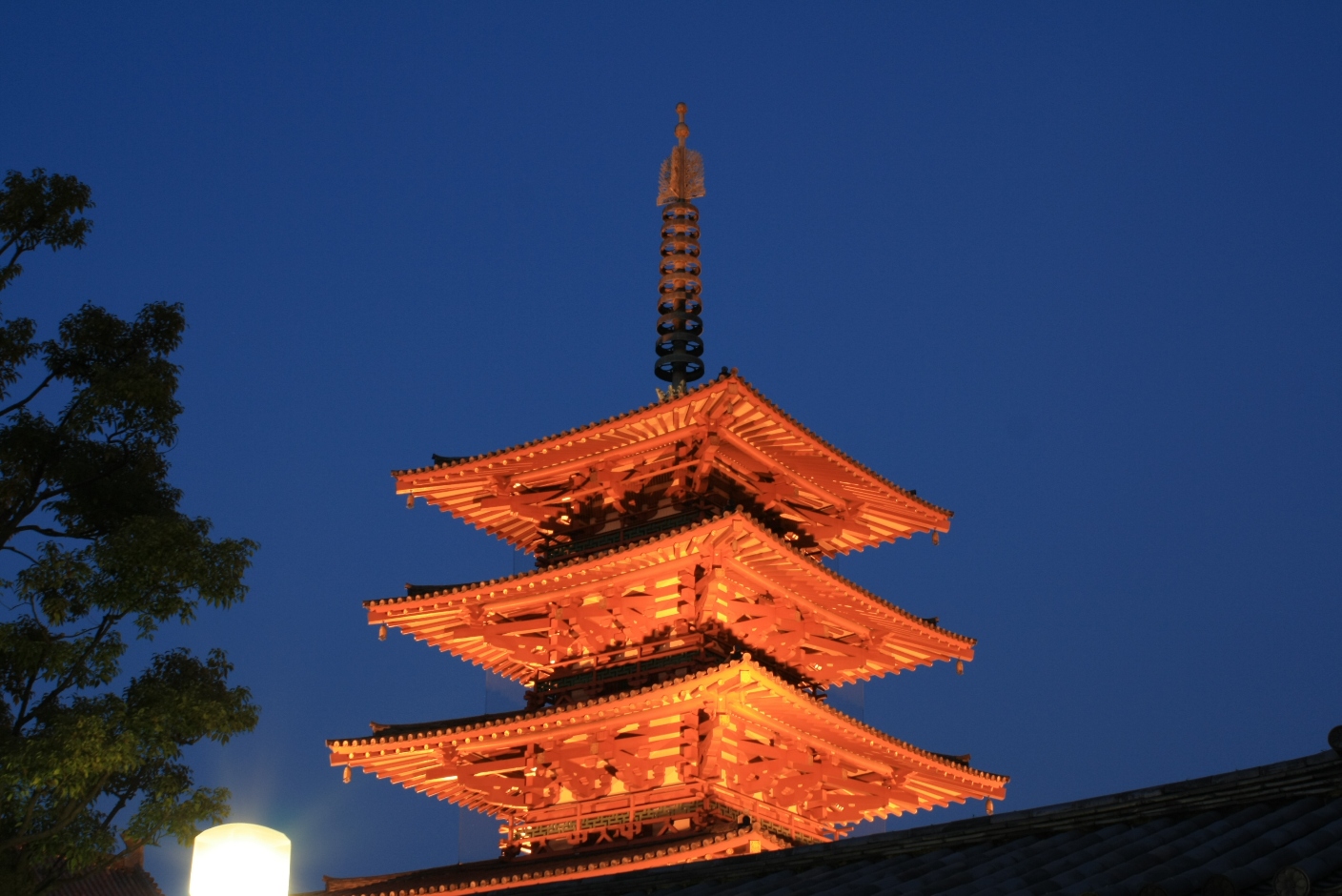 天王寺区 四天王寺 五重塔