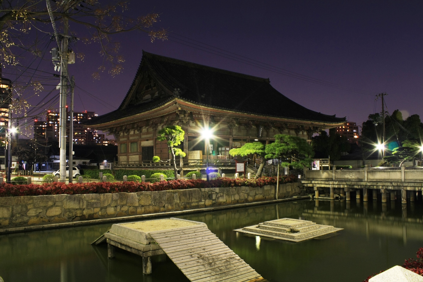 天王寺区 四天王寺 六時堂・亀ノ池