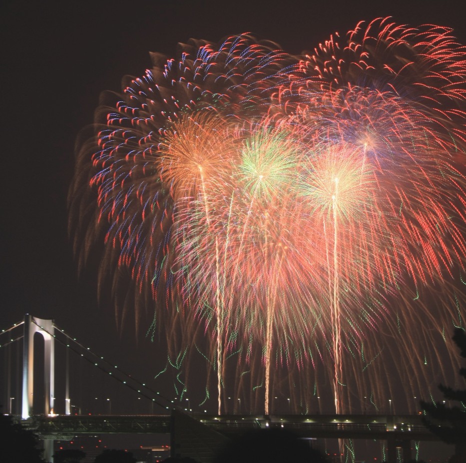 お台場 潮風公園 東京湾大華火祭