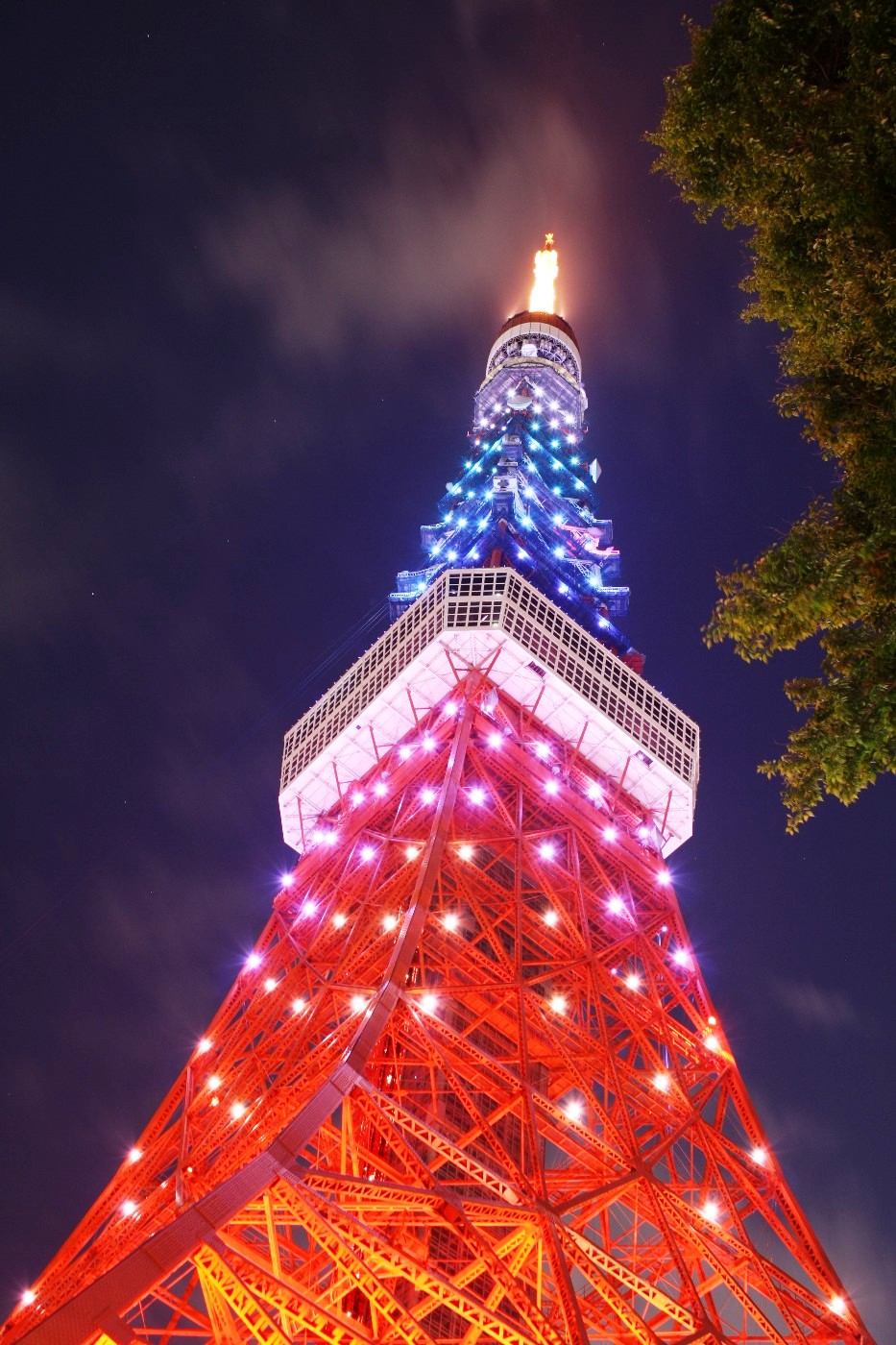 フットタウン 東京タワー レインボーダイヤモンドヴェール